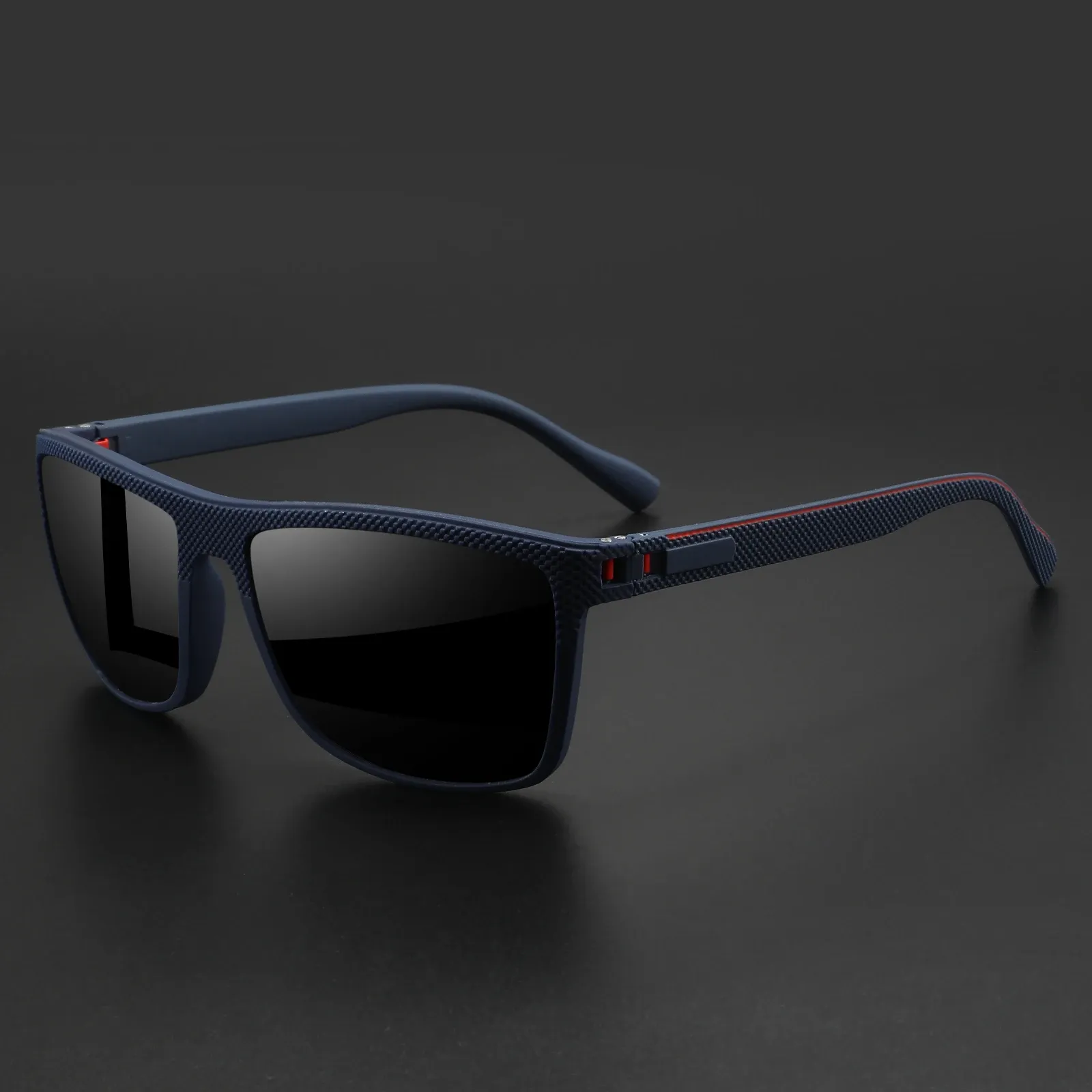 Lunettes de soleil carrées polarisées, détail 12