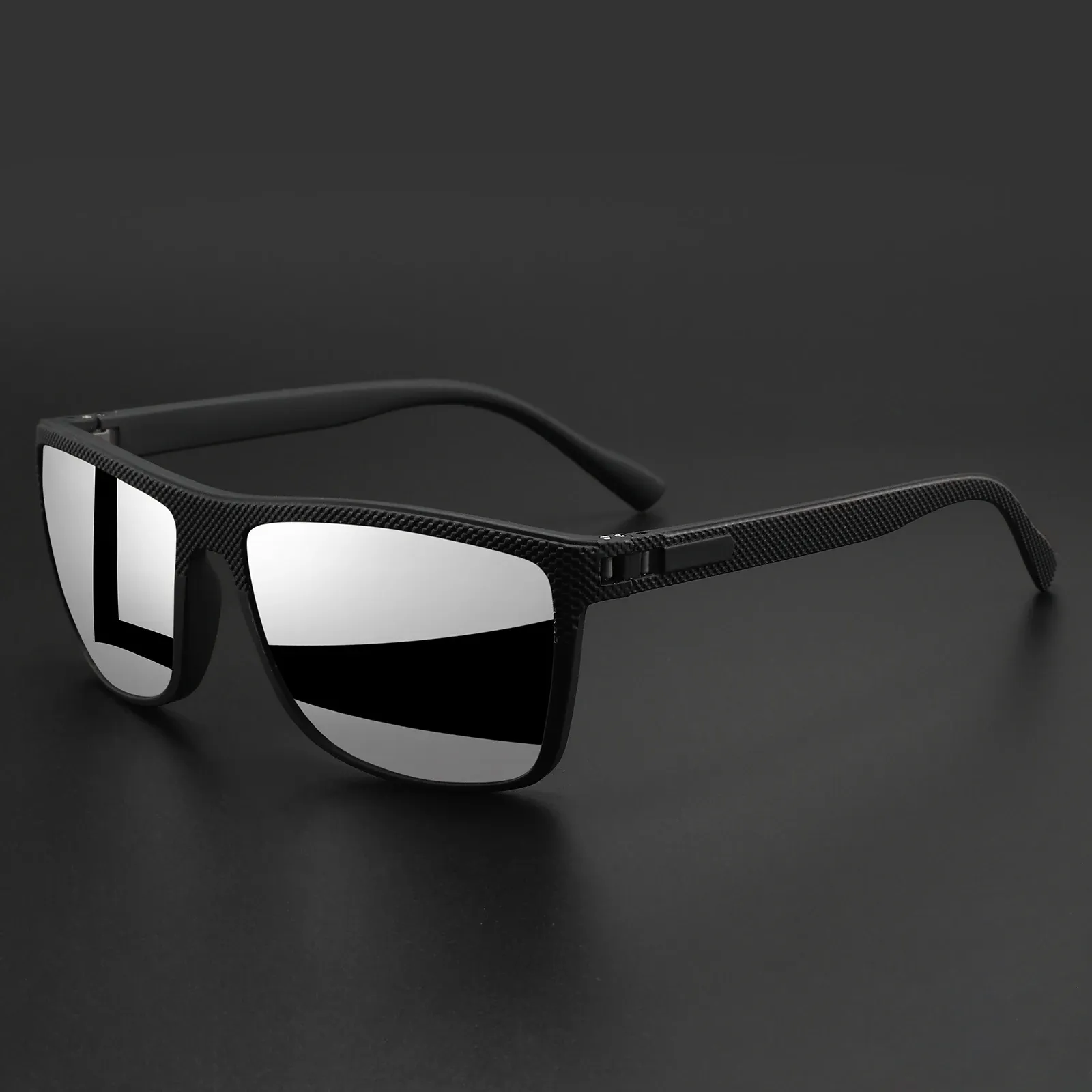 Lunettes de soleil carrées polarisées, détail 8
