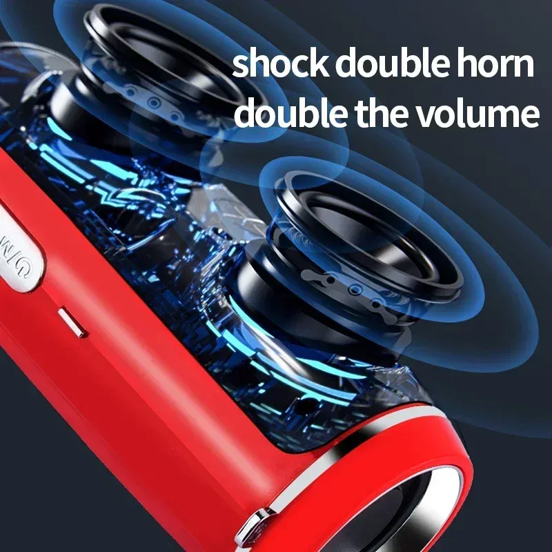 Haut-parleur Bluetooth portable sans fil 200 W, audio d'extérieur haute puissance, son stéréo 3D surround, TWS, radio FM 4