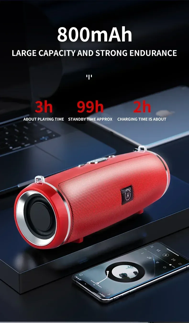 Enceinte sans fil portable, ambiance festive