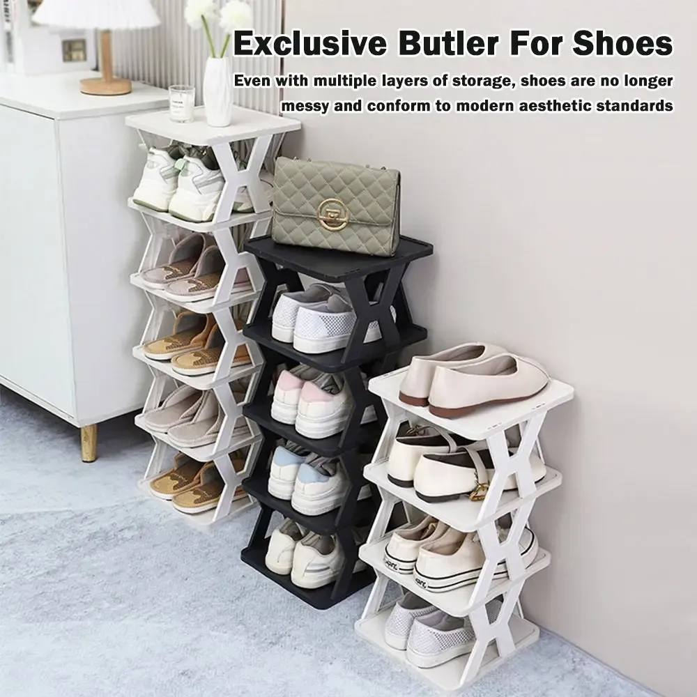Range-chaussures simple en plastique pour entrée, assemblé, anti-poussière, rangement de chaussures robuste, organisateur de chaussures peu encombrant, organisateur domestique

Wait, that was the source text repeated. Here is the translation:

Meuble à chaussures en plastique pour entrée, prêt à l'emploi, anti-poussière, rangement robuste, organisateur peu encombrant, pour la maison 2