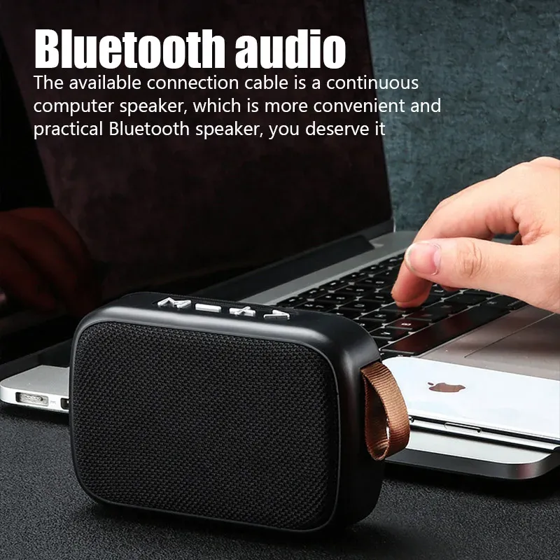 Enceinte Bluetooth portable TWS en tissu Oxford, pour l'extérieur 6