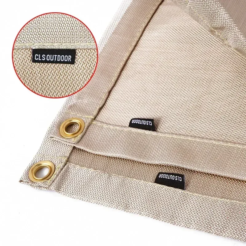 Tapis ignifuge en fibre de verre pour camping, pique-nique et barbecue 3
