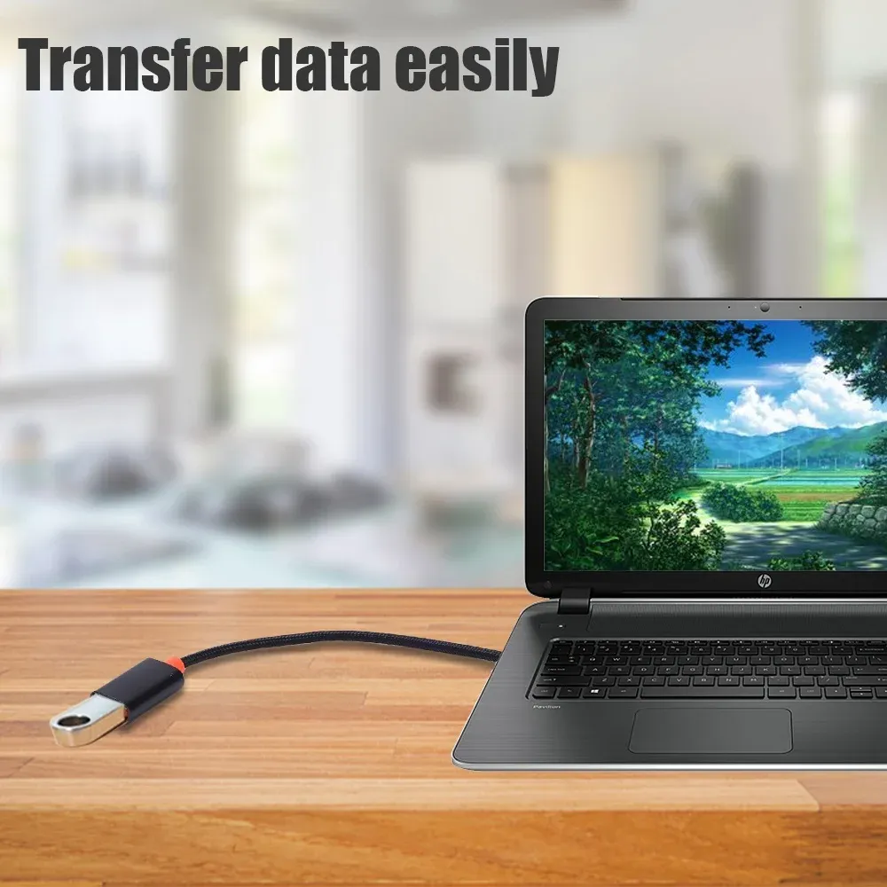 Câble d'extension USB en situation d'utilisation