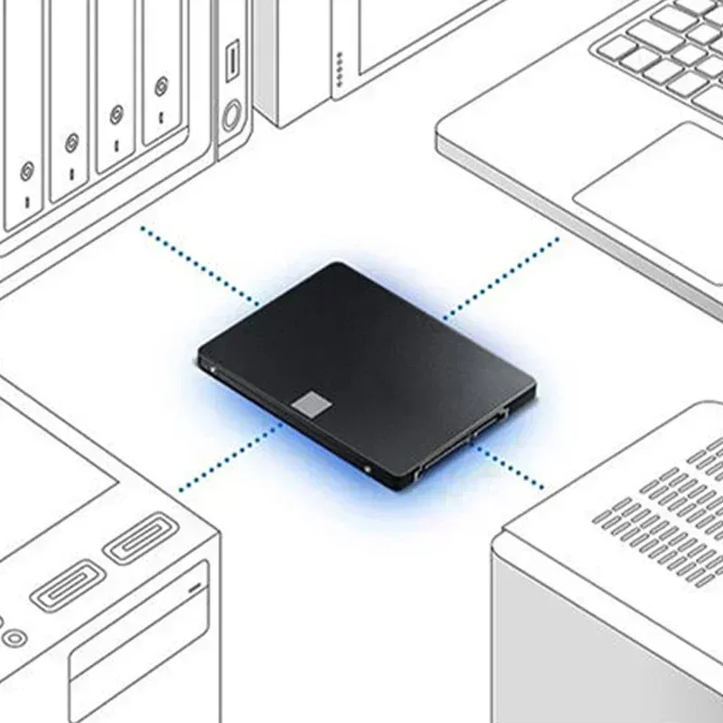 SSD interne en situation d'utilisation