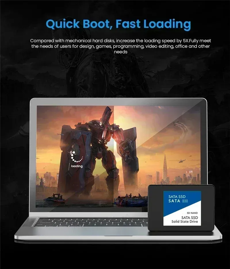 SSD interne en détail