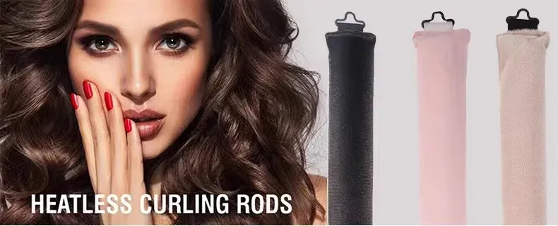 Fer à friser sans chaleur pour femmes en situation de style