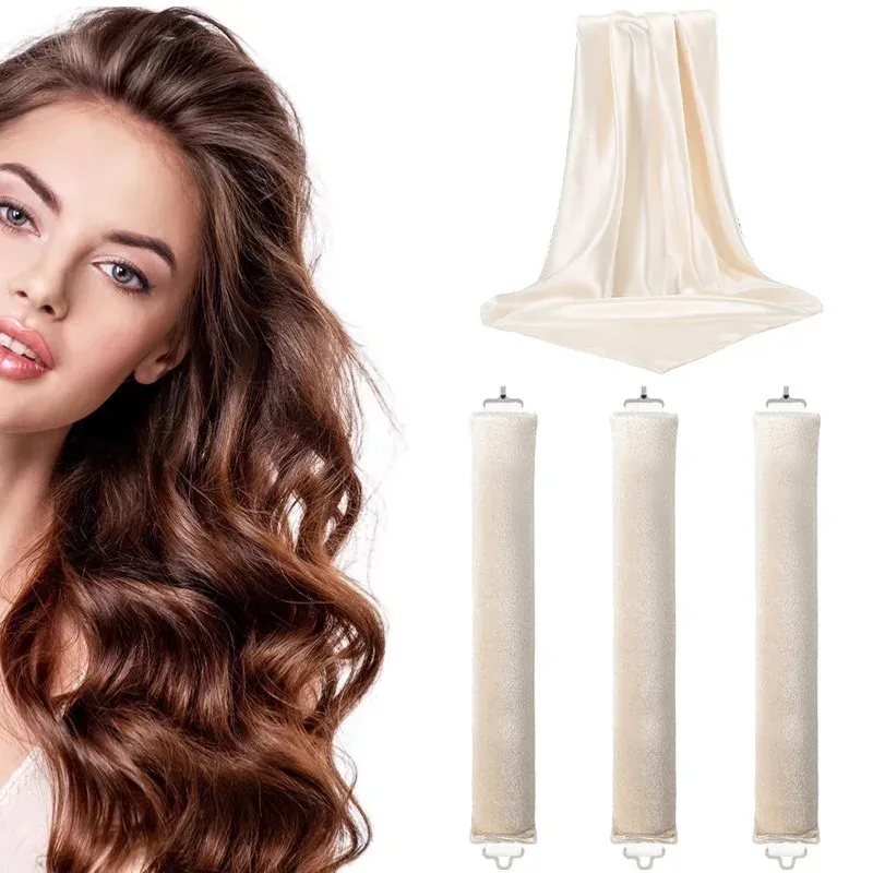 Fer à friser sans chaleur pour femmes avec bandeau doux 14