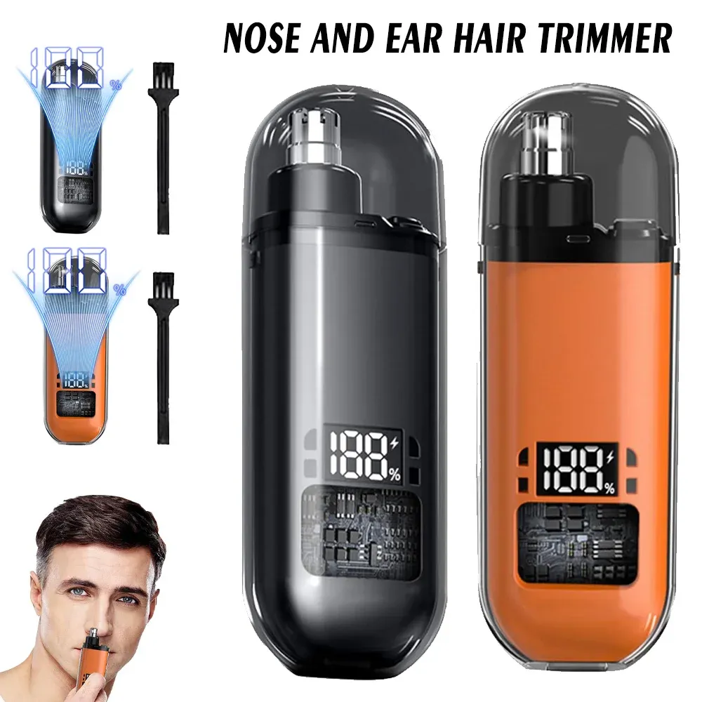 Tondeuse électrique pour le nez et les oreilles, mini tondeuse à sourcils pour hommes, rechargeable 1