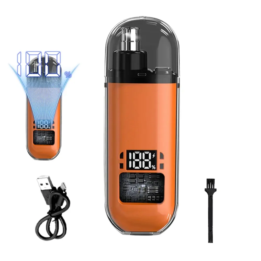 Tondeuse électrique pour le nez et les oreilles, mini tondeuse à sourcils pour hommes, rechargeable 12