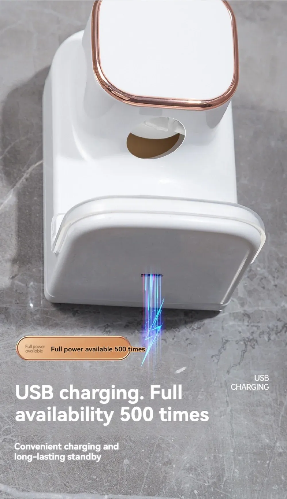 Distributeur mural de dentifrice dans un intérieur élégant