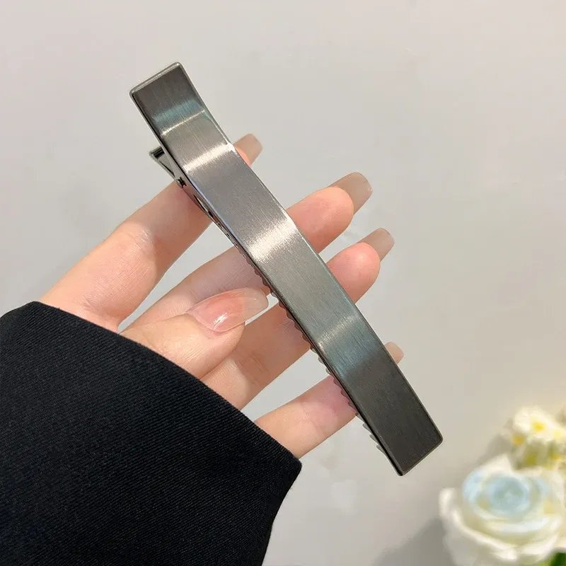 Barrettes à cheveux en métal coréen pour filles et femmes, lot de 3 11