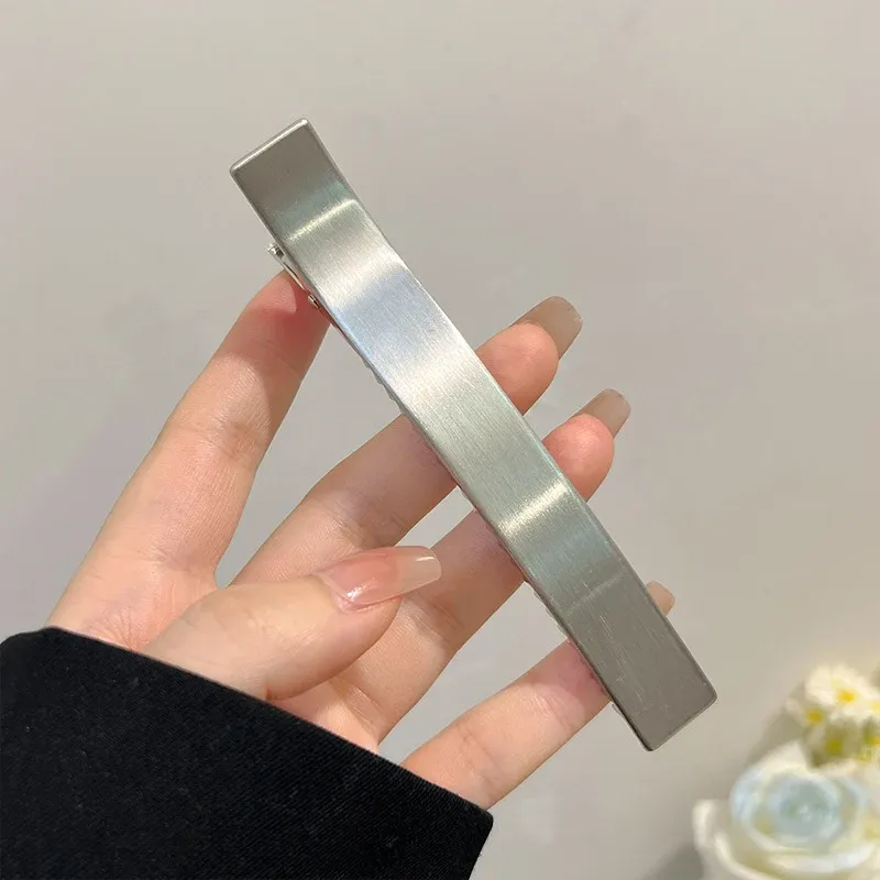 Barrettes à cheveux en métal coréen pour filles et femmes, lot de 3 12