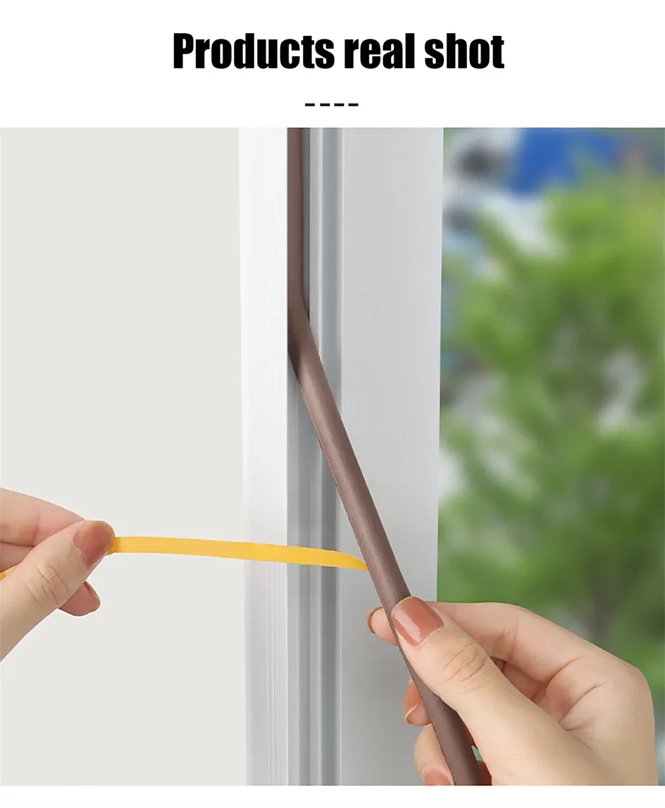 Bande d'étanchéité pour portes de placard