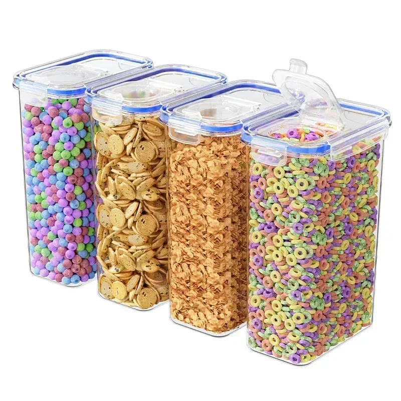 Distributeur de riz transparent pour cuisine