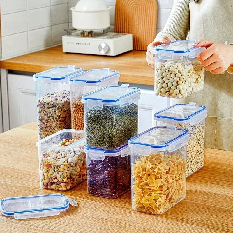 Boîte de rangement empilable pour cuisine