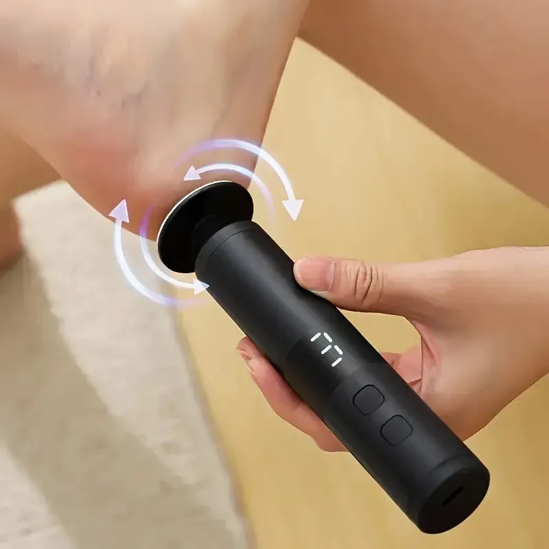 Ponceuse électrique rechargeable à 3 vitesses avec écran LCD pour les soins des pieds et des mains 2