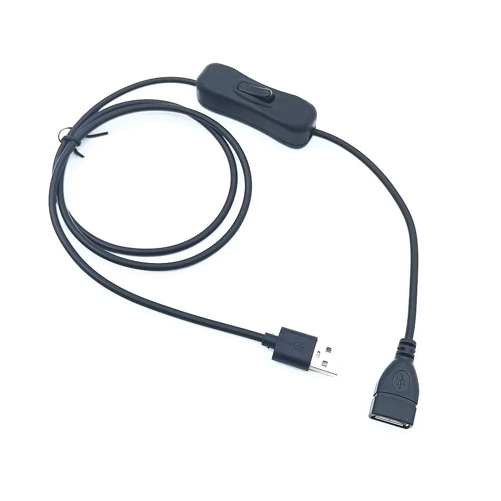 Le title is already in French, so translating it into clean, professional French means tightening it while removing redundancy and keyword stuffing.

Rallonge USB 2.0 de 1 m avec interrupteur marche/arrêt, câble mâle A vers femelle A 7
