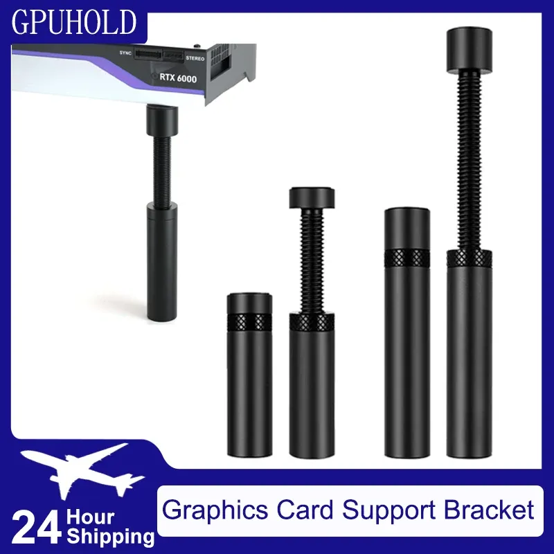 Support GPU magnétique rotatif télescopique vertical pour carte graphique
