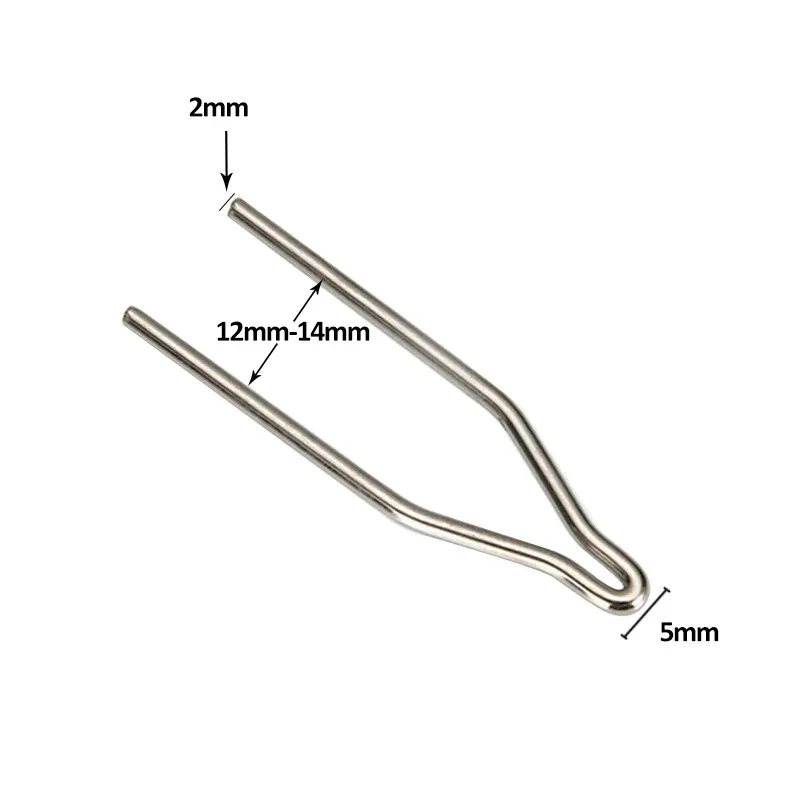 Pointe de rechange pour fer à souder à pistolet, kit d'outils de soudure, pistolet à étain manuel et automatique, 5 pièces 2