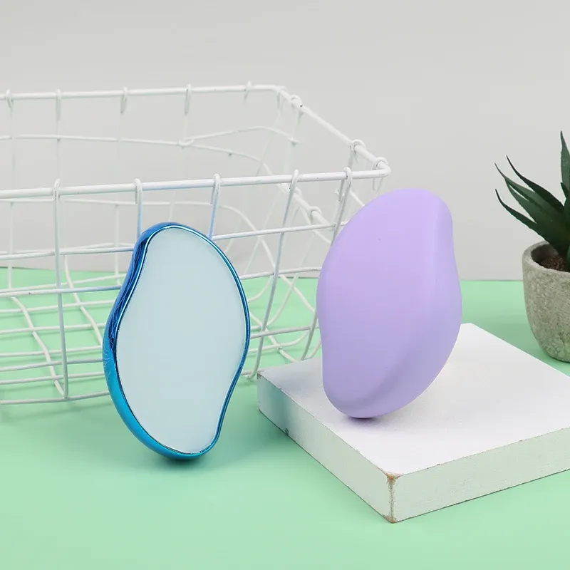 Gomme d'épilation en cristal, finition et design