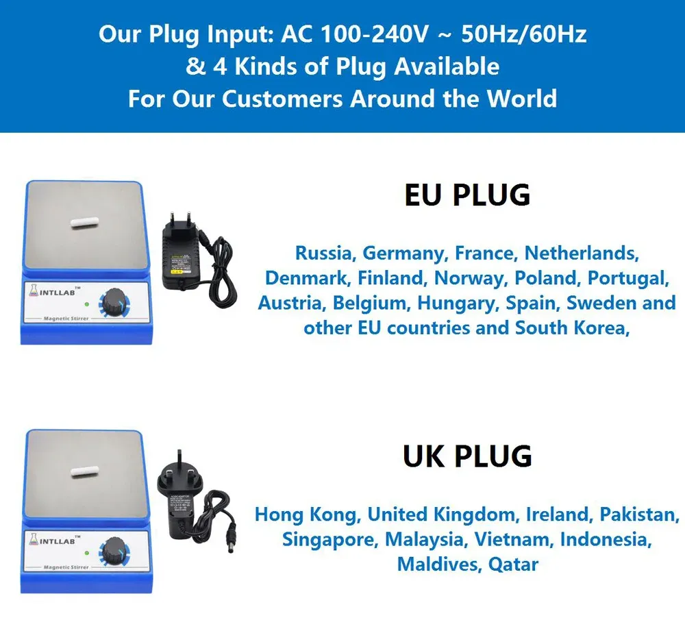 Agitateur magnétique INTLLAB en situation d'utilisation