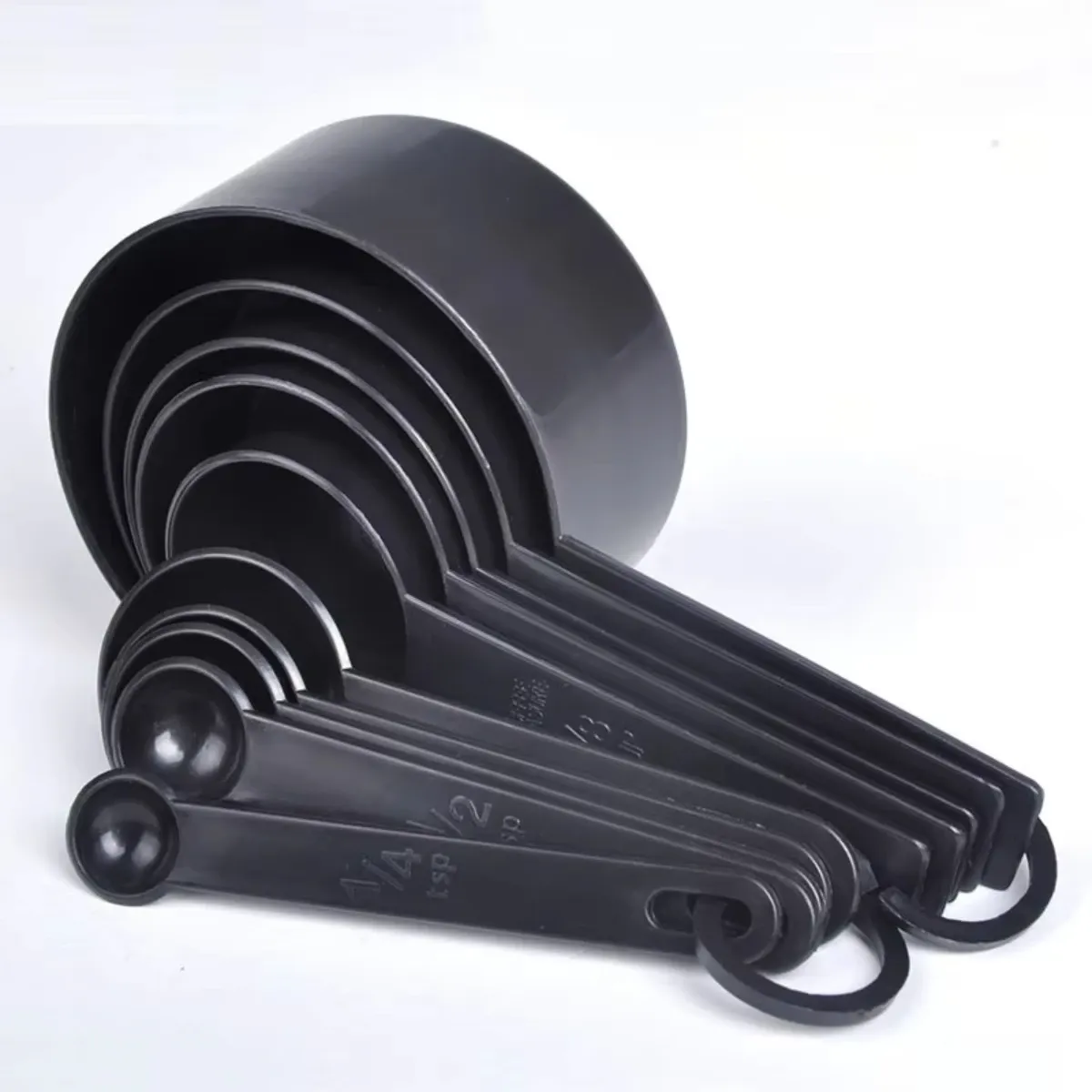 Ensemble de cuillères et tasses à mesurer pour la cuisine et la pâtisserie, 5 ou 10 pièces 5