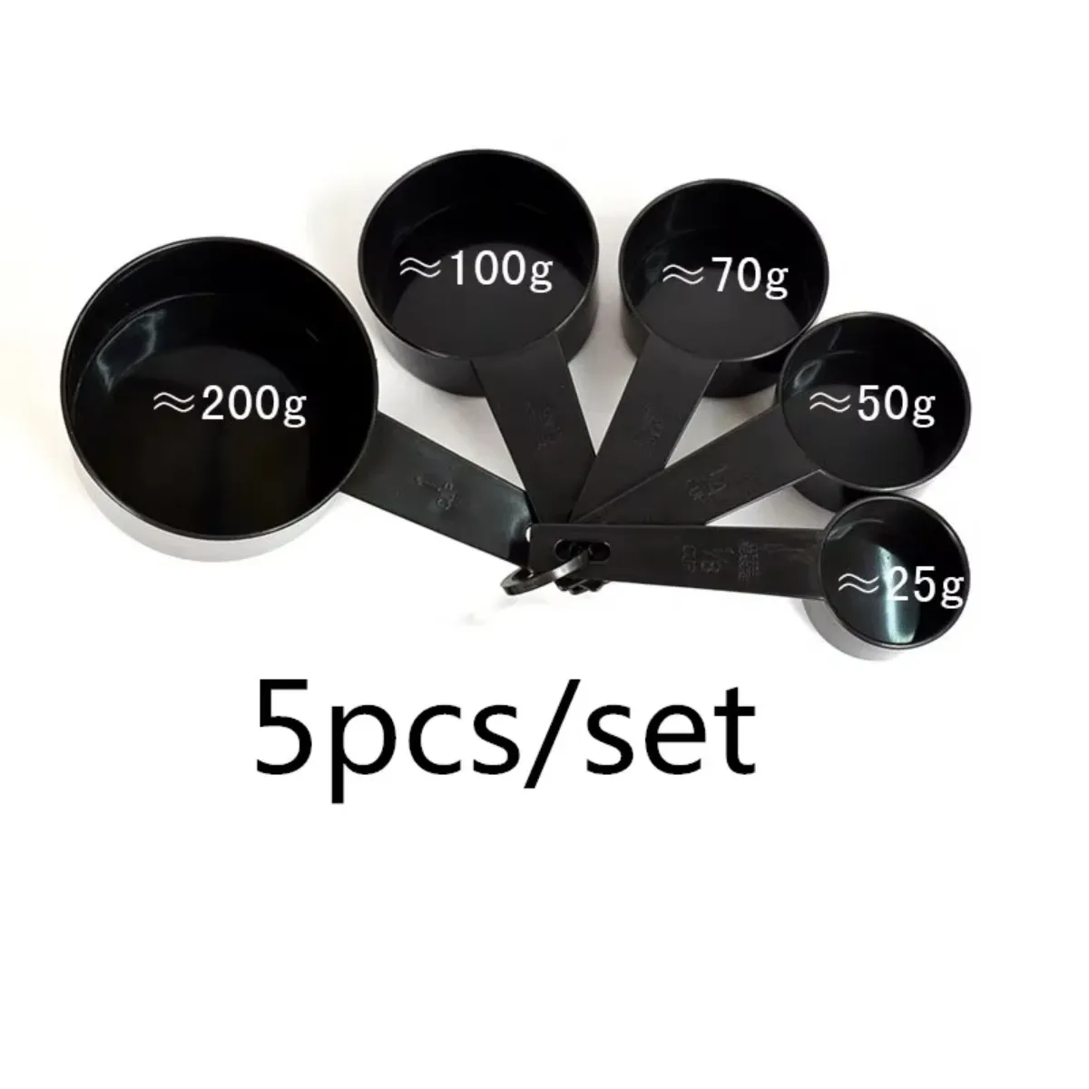 Ensemble de cuillères et tasses à mesurer pour la cuisine et la pâtisserie, 5 ou 10 pièces 8