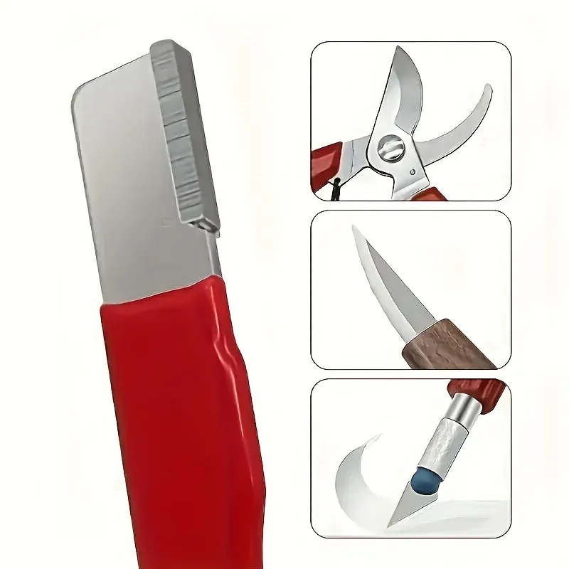 Affûteur de poche pour outils de jardin