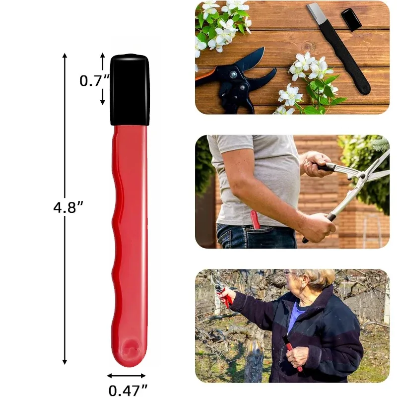 Affûteur de poche pour outils de jardin
