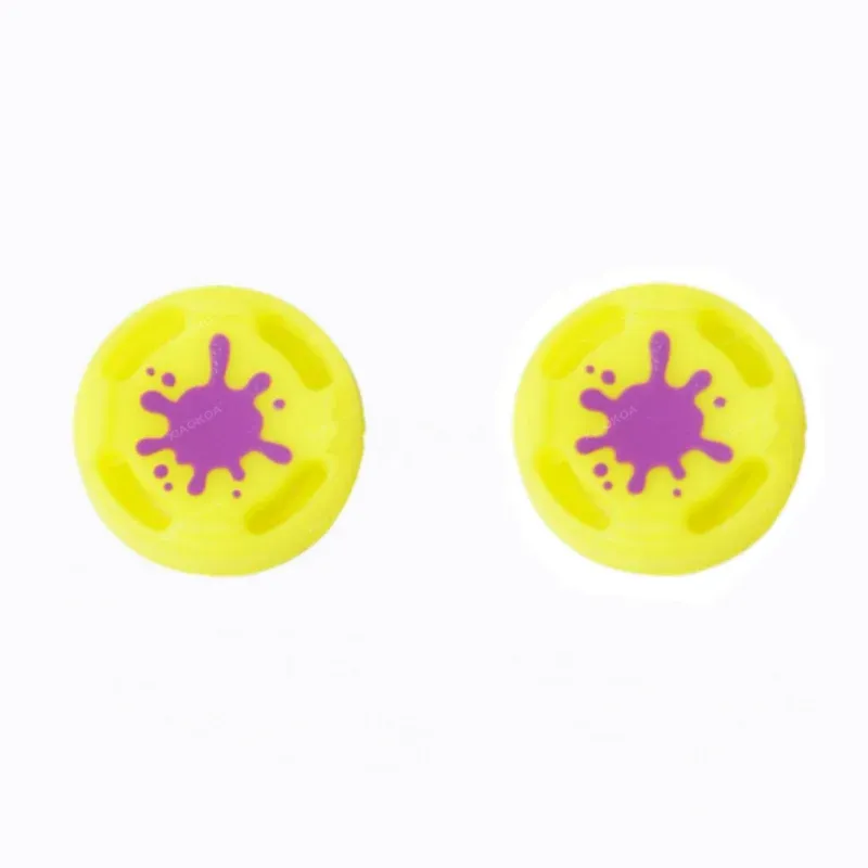 Lot de 4 capuchons de joystick analogique en silicone pour manettes Nintendo Switch Joy-Con et Switch Lite – Accessoires de protection 4