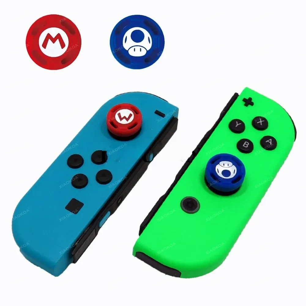 Capuchons de joystick en silicone sur manette Joy-Con