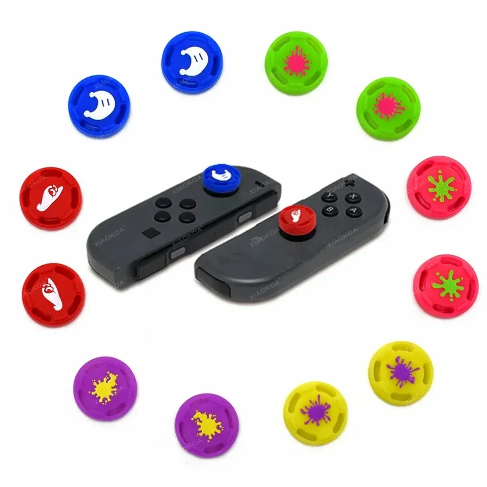 Détail des capuchons de joystick en silicone