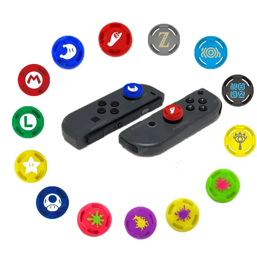 Capuchons de joystick en silicone pour Joy-Con