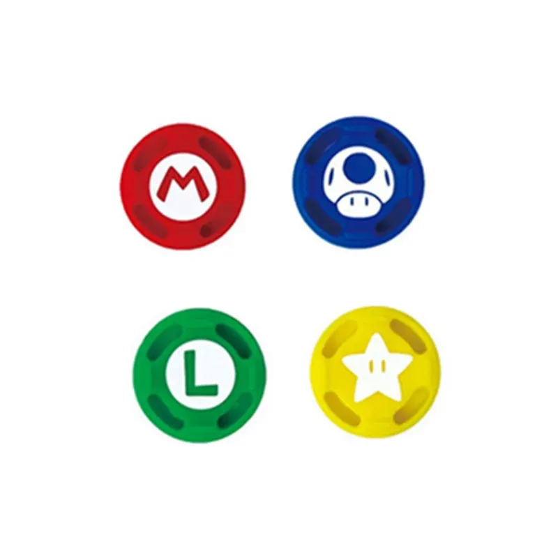 Lot de 4 capuchons de joystick analogique en silicone pour manettes Nintendo Switch Joy-Con et Switch Lite – Accessoires de protection 9