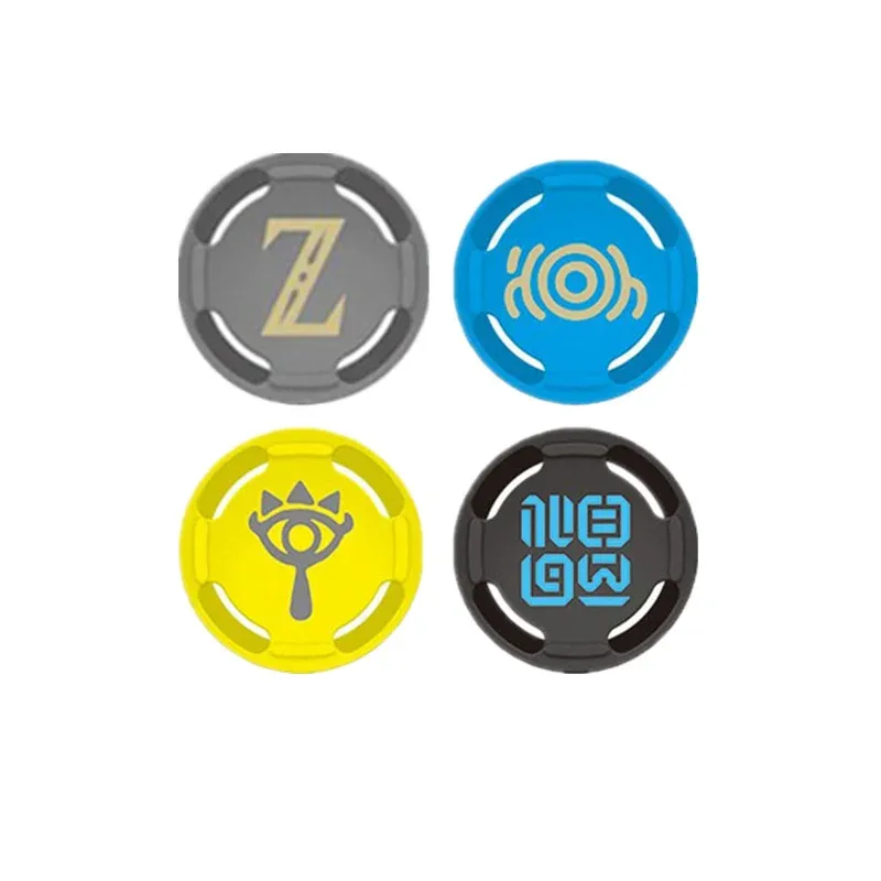 Lot de 4 capuchons de joystick analogique en silicone pour manettes Nintendo Switch Joy-Con et Switch Lite – Accessoires de protection 8