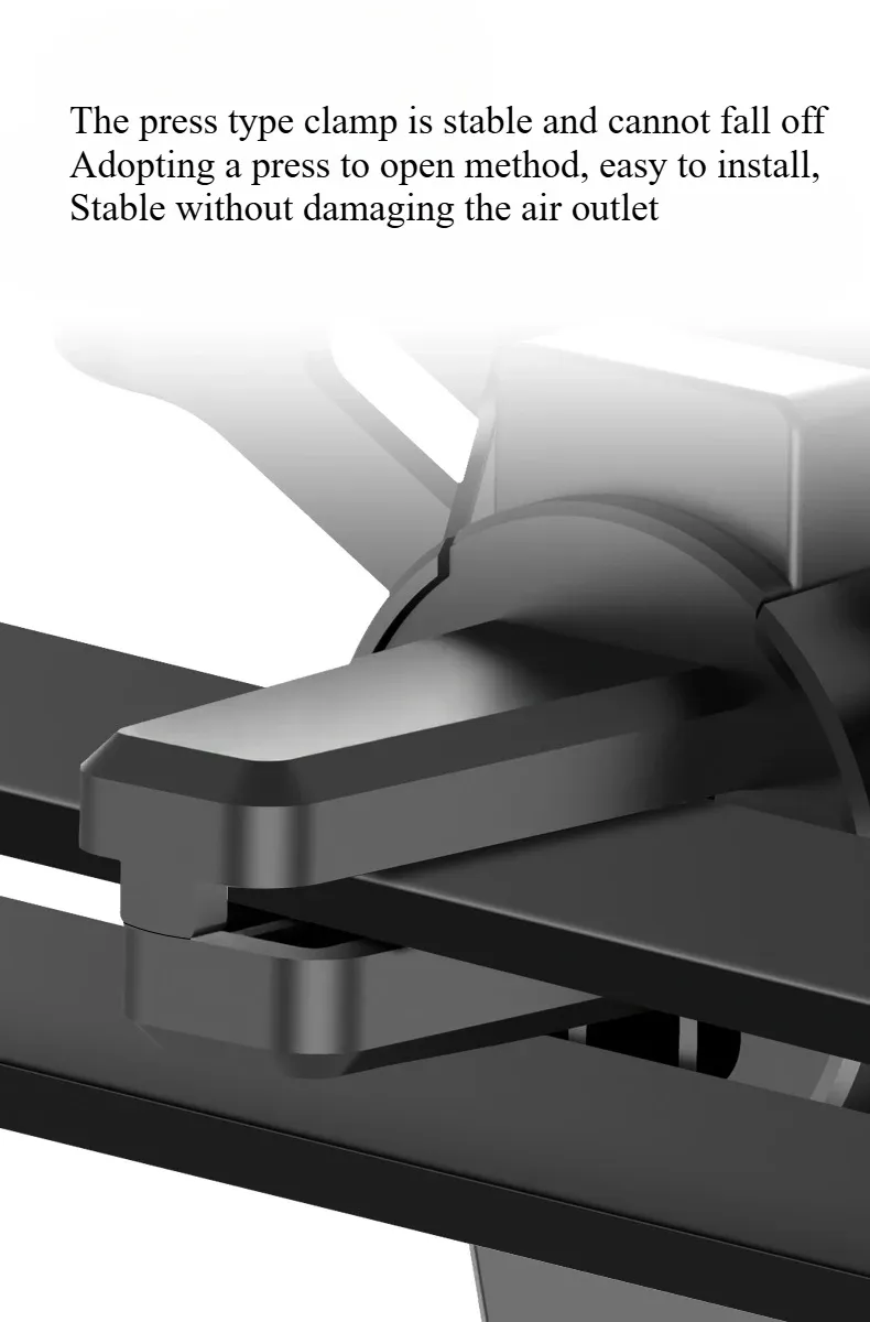 Détail du support de téléphone pour voiture