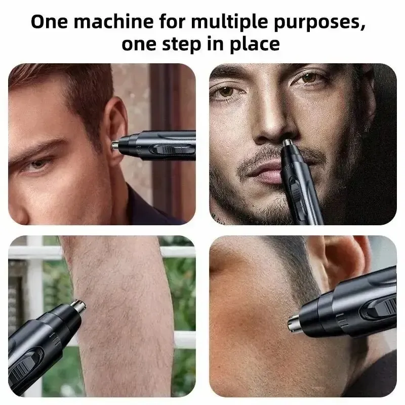 Tondeuse électrique pour le nez, lavable et sans danger, pour un rasage précis des poils du nez et des sourcils 6