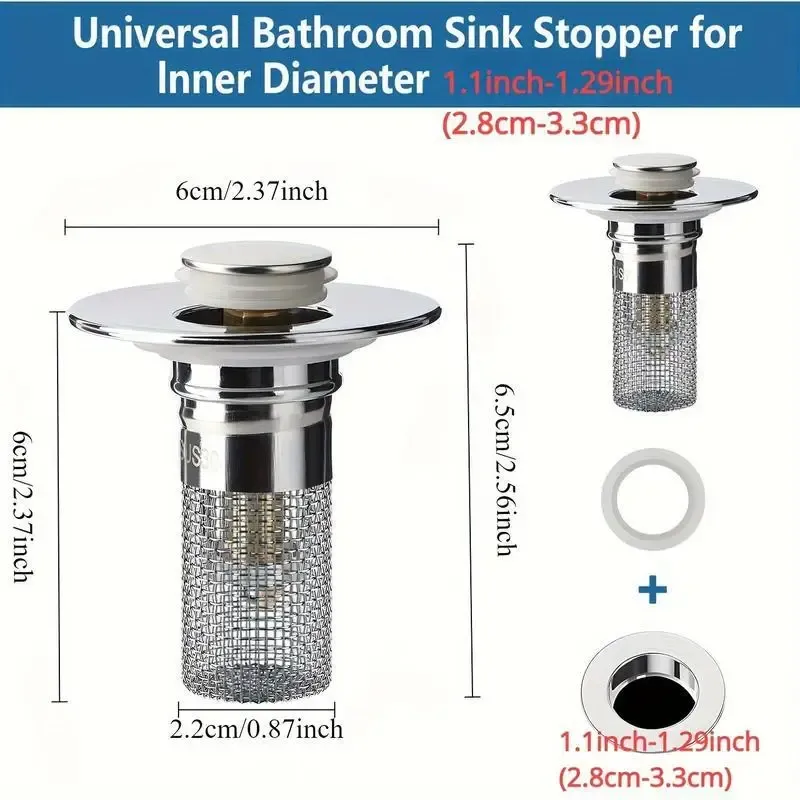 Bouchon de lavabo Pop-Up, mécanisme d'ouverture