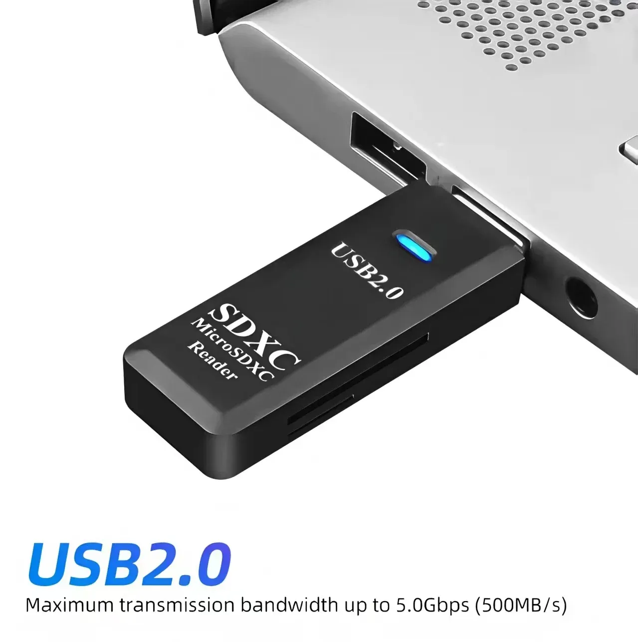 Lecteur de cartes USB 3.0 2 en 1, lecteur de cartes micro TF et SD, adaptateur USB haute vitesse pour PC et ordinateur portable 6