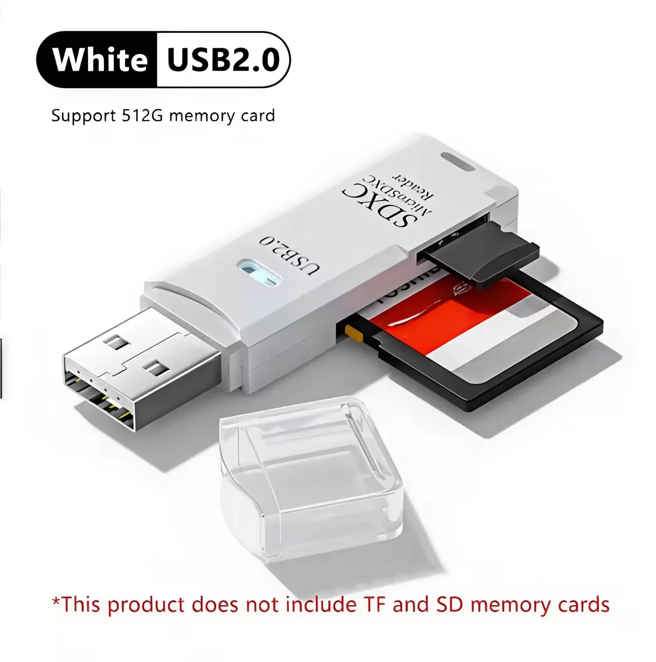 Lecteur de cartes USB 3.0 2 en 1, lecteur de cartes micro TF et SD, adaptateur USB haute vitesse pour PC et ordinateur portable 10