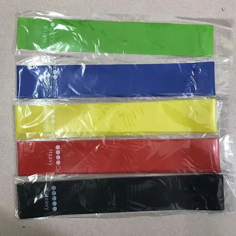 Bandes de résistance en latex, détail des niveaux