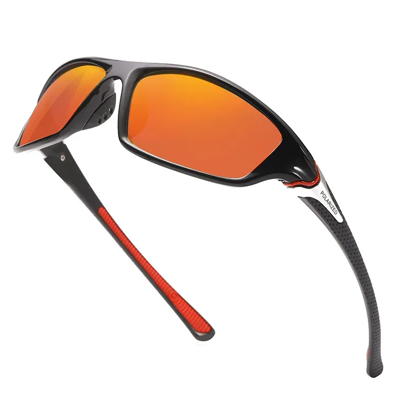 Lunettes de soleil polarisées de sport pour cyclisme, pêche et course à pied, pour hommes et femmes 6