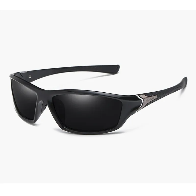 Lunettes de soleil polarisées de sport pour cyclisme, pêche et course à pied, pour hommes et femmes 24