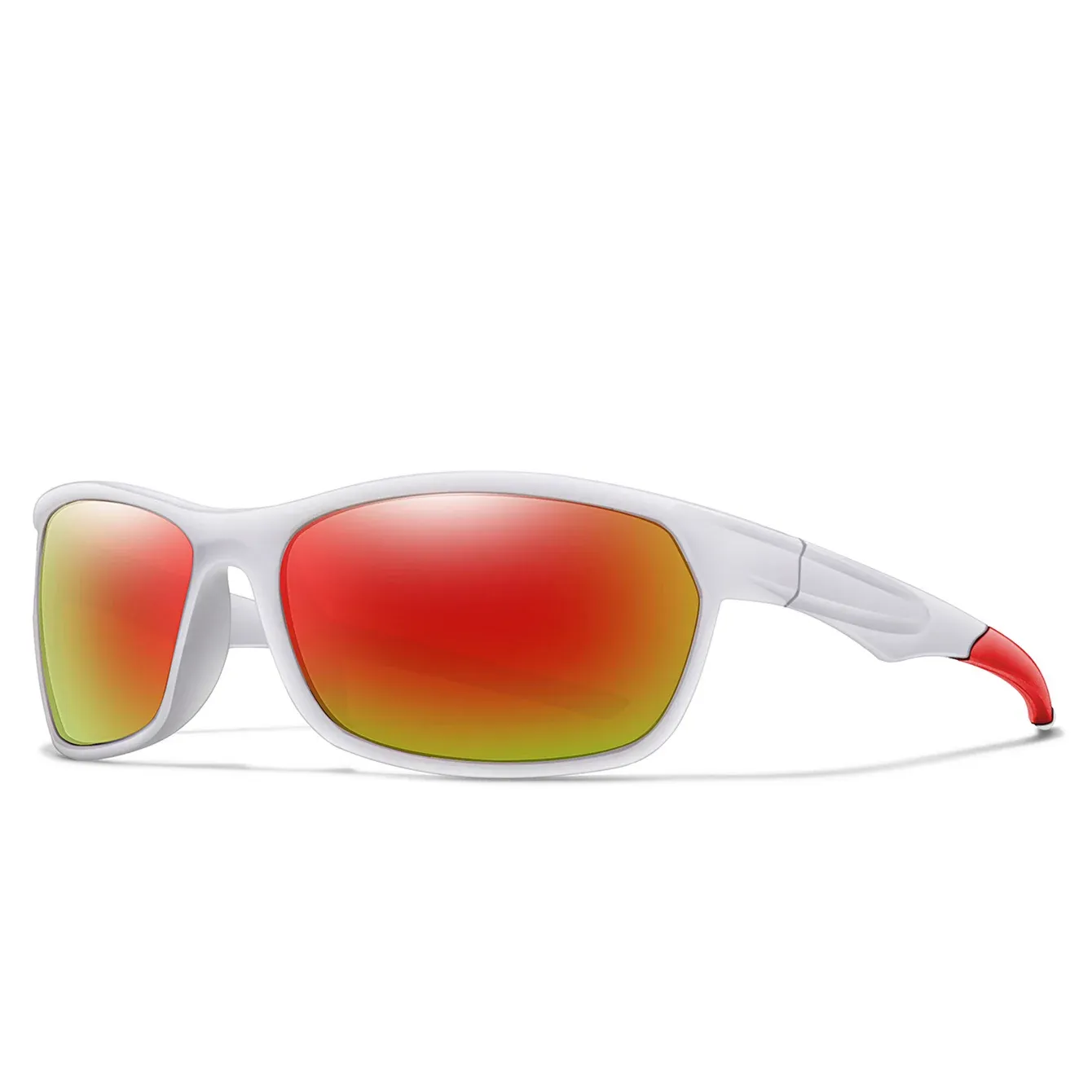 Lunettes de soleil polarisées de sport pour cyclisme, pêche et course à pied, pour hommes et femmes 11