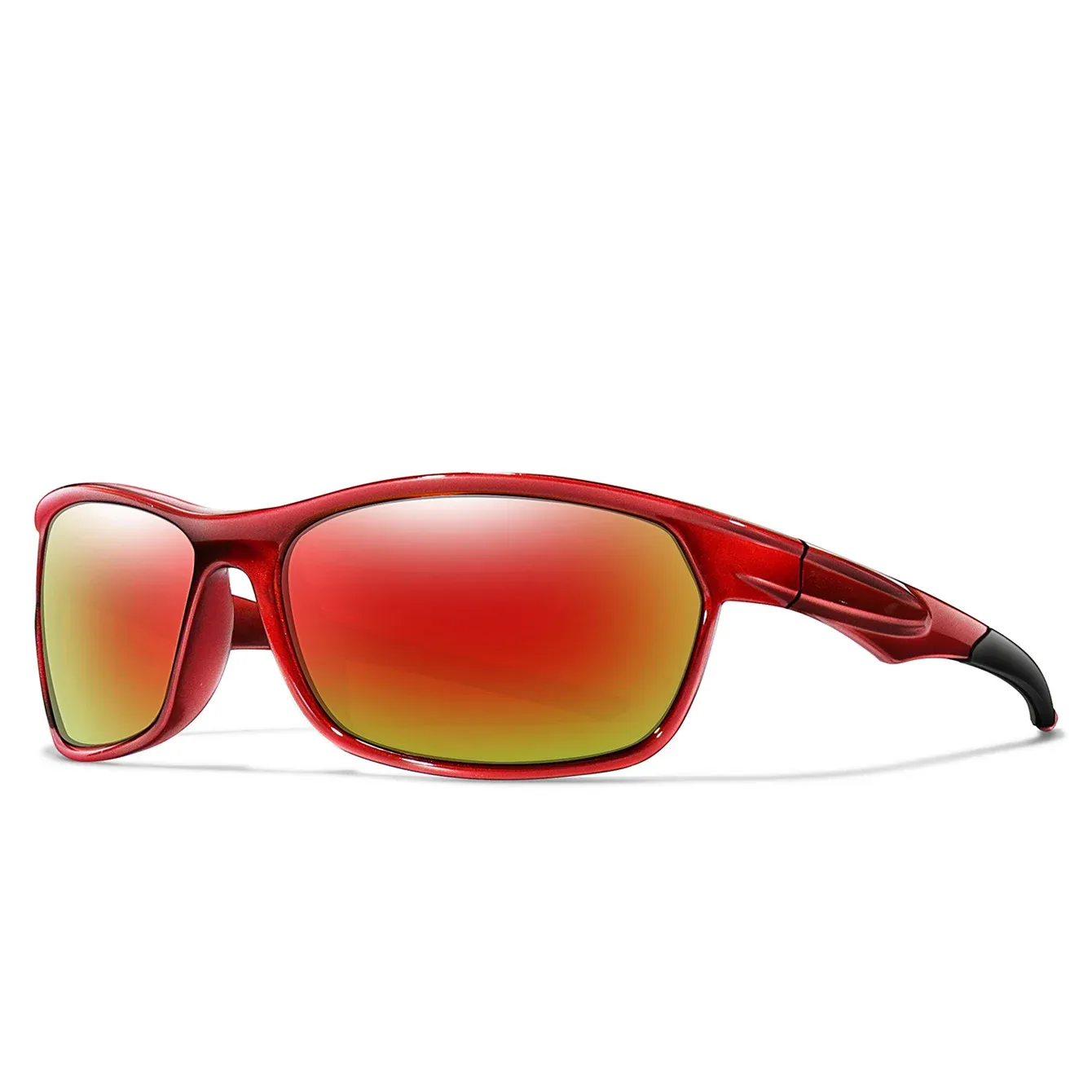 Lunettes de soleil polarisées de sport pour cyclisme, pêche et course à pied, pour hommes et femmes 14
