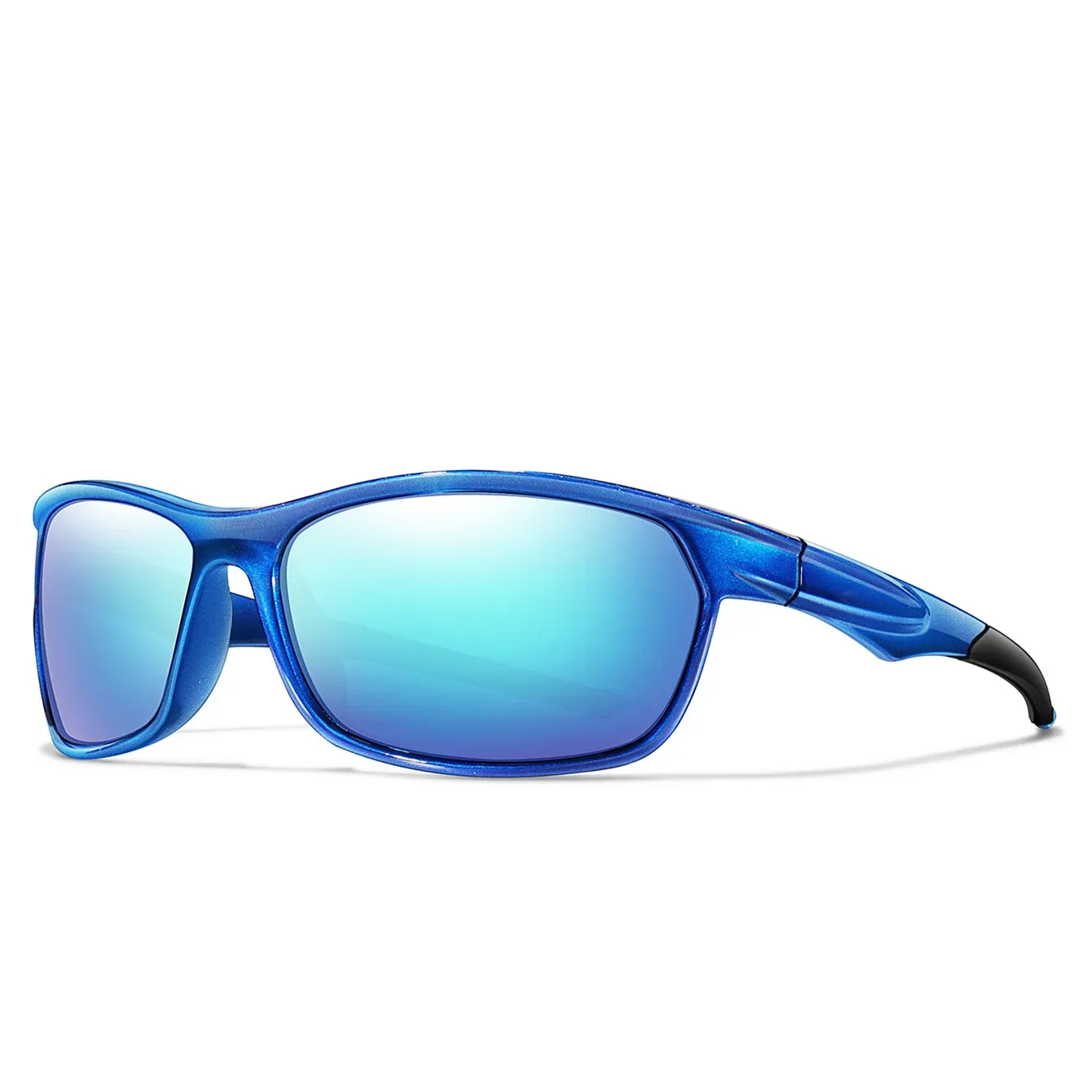 Lunettes de soleil polarisées de sport pour cyclisme, pêche et course à pied, pour hommes et femmes 15