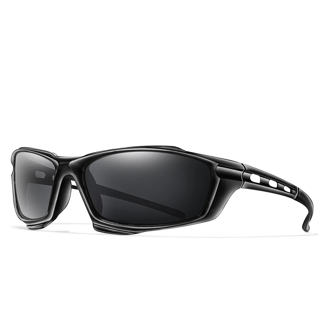 Lunettes de soleil polarisées de sport pour cyclisme, pêche et course à pied, pour hommes et femmes 17