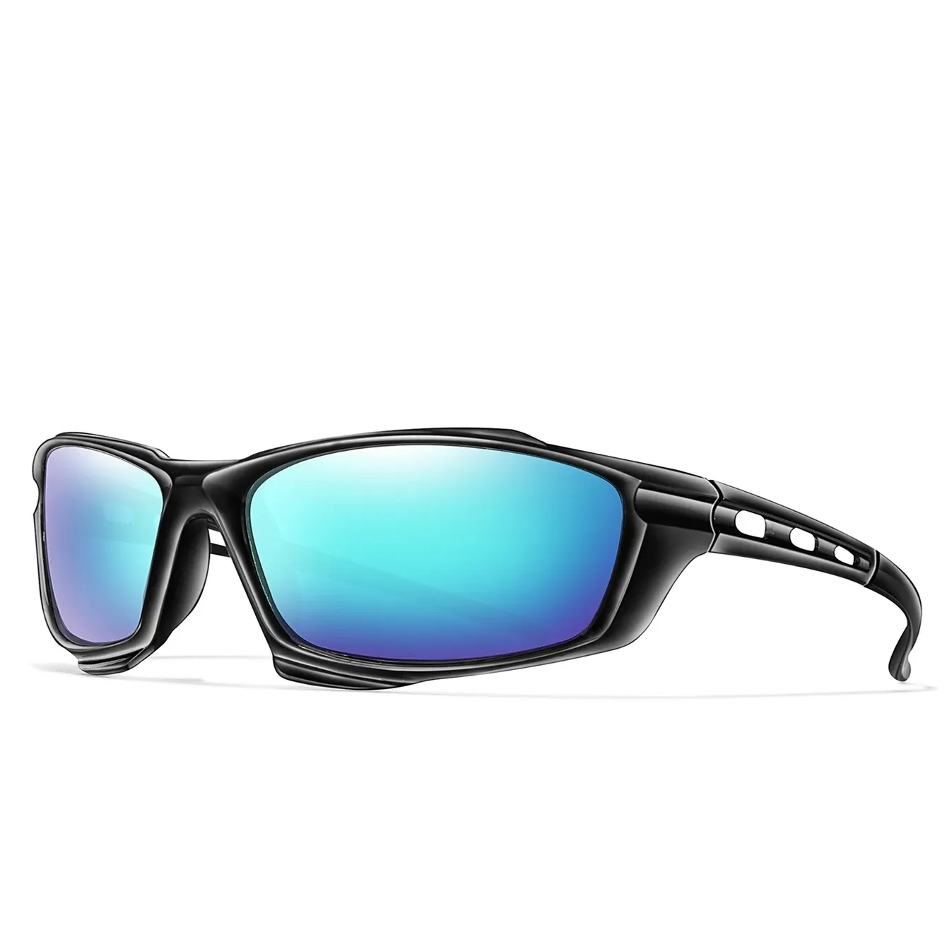 Lunettes de soleil polarisées de sport pour cyclisme, pêche et course à pied, pour hommes et femmes 19