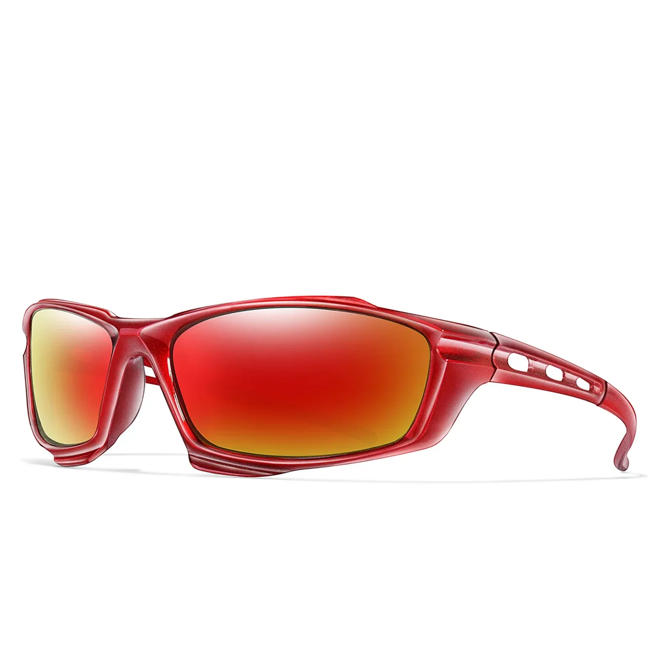 Lunettes de soleil polarisées de sport pour cyclisme, pêche et course à pied, pour hommes et femmes 25